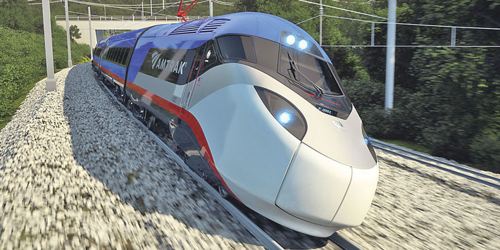 L’Avelia Liberty, le  TGV d’Alstom qui séduit les Etats-Unis